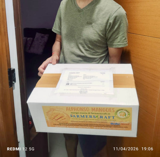 Ratnagiri Alphonso Mangoes 2kg (150-170)gm Each