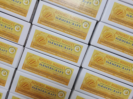 Gir Kesar Mangoes (A1 size) - 4kg (Premium) Naturally Ripened