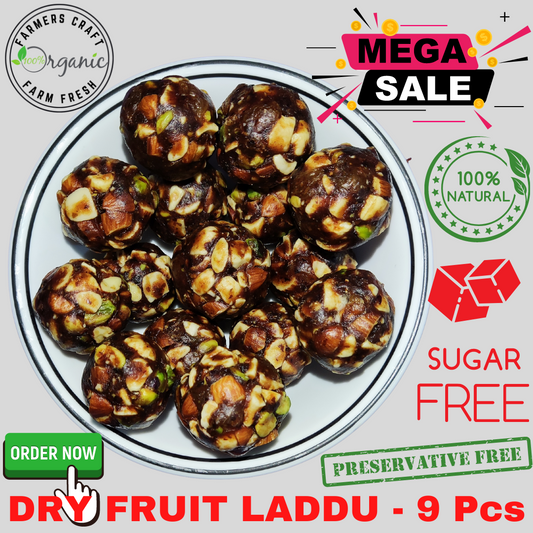 Dry Fruit Laddu - Pack of 9